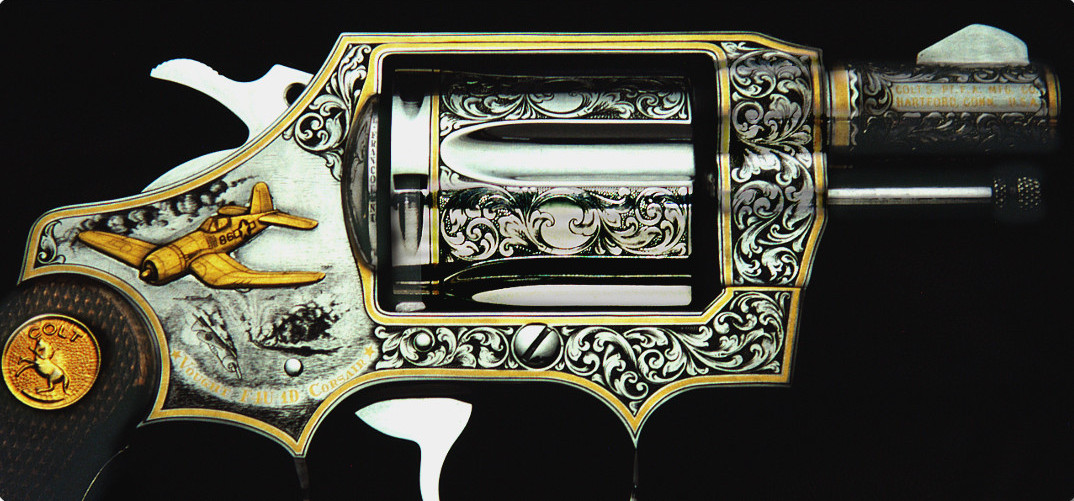 Colt Detective Special with Pappy Boyington's Corsair