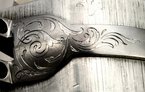 DHG1 gold inlaying the backstrap - Leonard Francolini