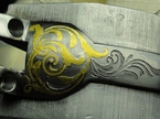 DHG1 gold inlaying the backstrap - Leonard Francolini