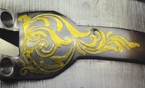 DHG1 gold inlaying the backstrap - Leonard Francolini