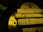 DHG1 gold inlaying the backstrap - Leonard Francolini