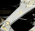 DHG1 engraving the frame - Leonard Francolini