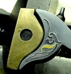 DHG1 gold inlaying the hammer - Leonard Francolini