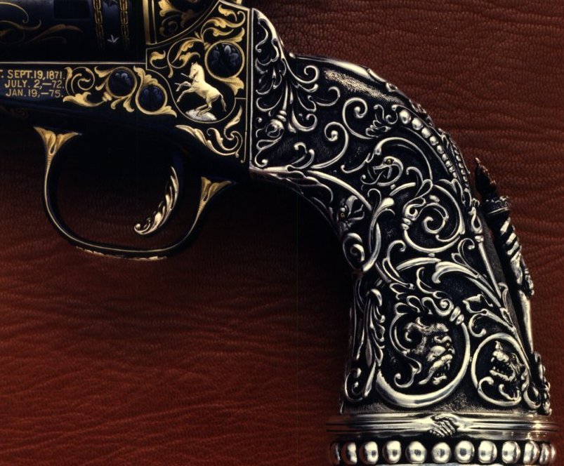 engraved Colt Singe Action
