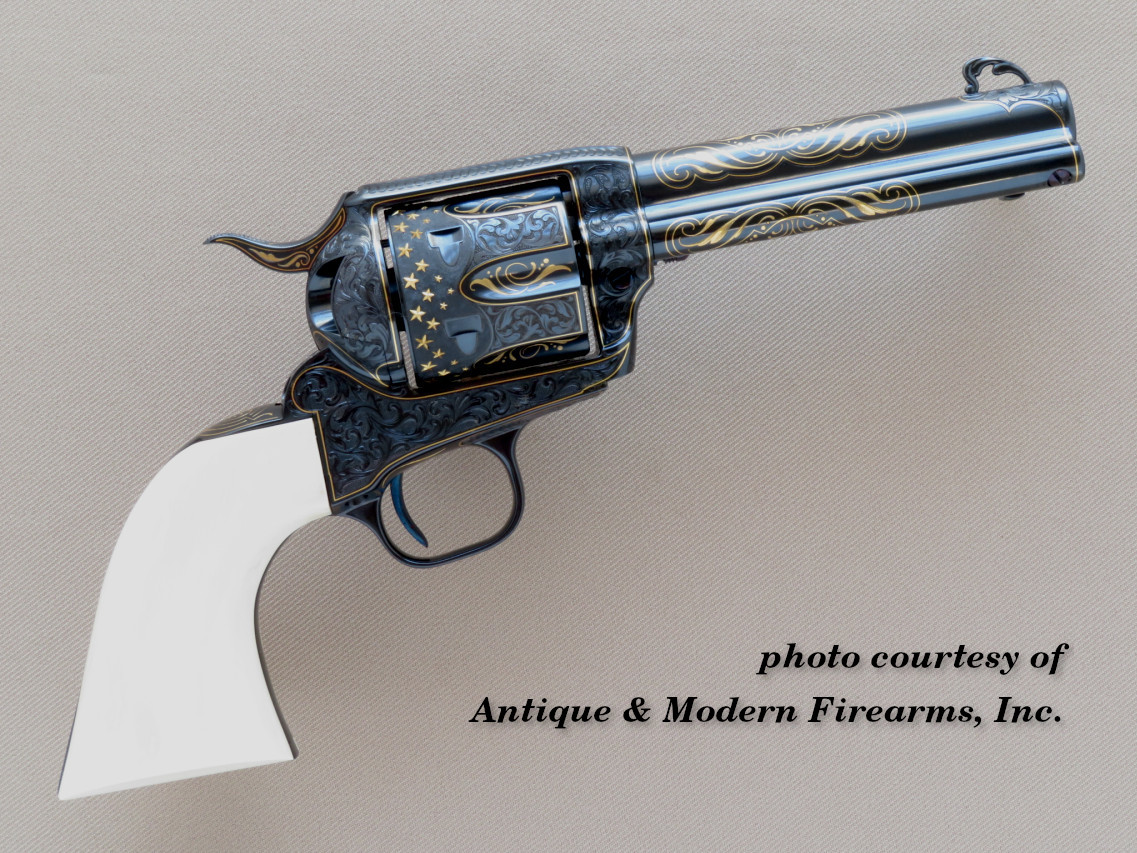 engraved Colt Dragoon